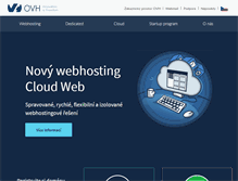 Tablet Screenshot of ovh.cz