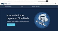 Desktop Screenshot of ovh.lt