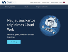 Tablet Screenshot of ovh.lt